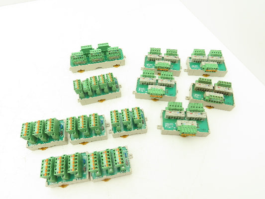 Omron DCN1-4 | DCN 1-1 | DCN1-1N Tap DIN Mountable Terminal Mixed Lot of 12