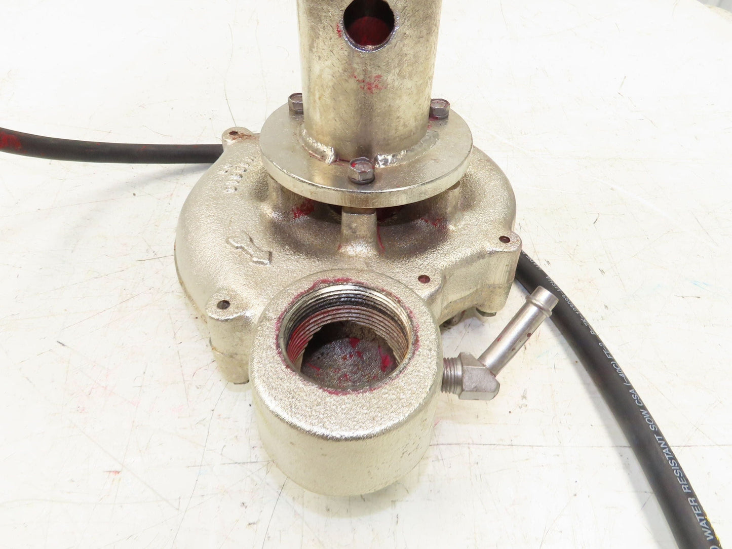 Graymills Superflo Agitator 1.5" Vertical Immersion Ink Tank Pump 2Hp 460V 3PH