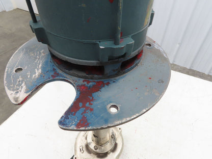 Graymills Superflo Agitator 1.5" Vertical Immersion Ink Tank Pump 2Hp 460V 3PH