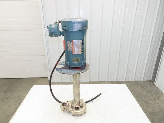 Graymills Superflo Agitator 1.5" Vertical Immersion Ink Tank Pump 2Hp 460V 3PH