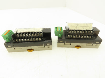 Omron DRT2-OD16 Remote Terminal PLC Output Module 24VDC Lot of 2