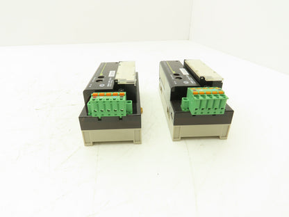 Omron DRT2-OD16 Remote Terminal PLC Output Module 24VDC Lot of 2