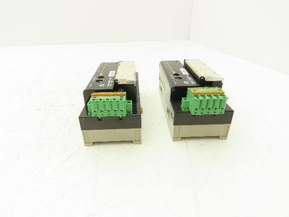 Omron DRT2-OD16 Remote Terminal PLC Output Module 24VDC Lot of 2