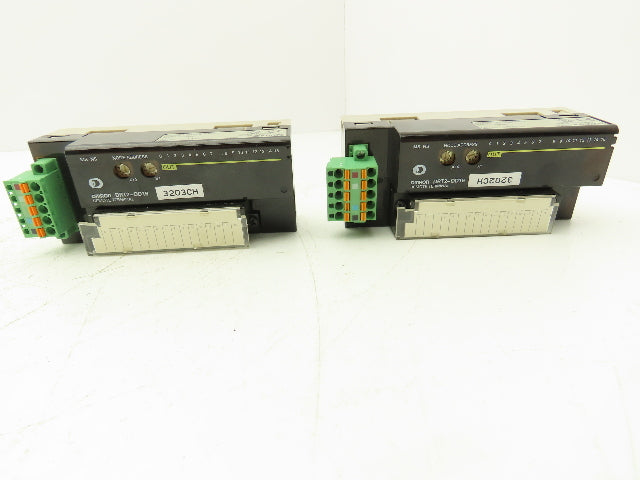 Omron DRT2-OD16 Remote Terminal PLC Output Module 24VDC Lot of 2