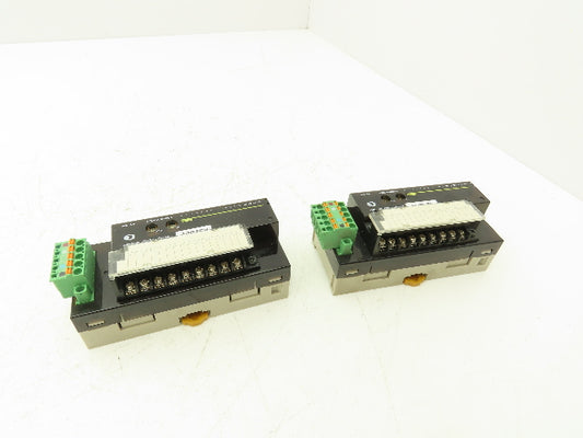 Omron DRT2-OD16 Remote Terminal PLC Output Module 24VDC Lot of 2