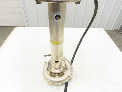 Graymills Superflo Agitator 1.5" Vertical Immersion Ink Tank Pump 2Hp 460V 3PH