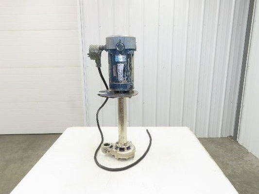 Graymills Superflo Agitator 1.5" Vertical Immersion Ink Tank Pump 2Hp 460V 3PH