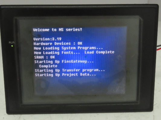 Omron NS5-SQ10B-V2 PLC Interactive Display 5.7" LCD 24V 15W Protective Cover
