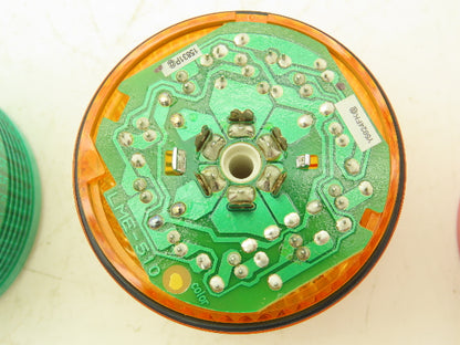 PatLite LMS-_02 Signal Lamp Light Stack Tower Red Orange Green 24V AC/DC