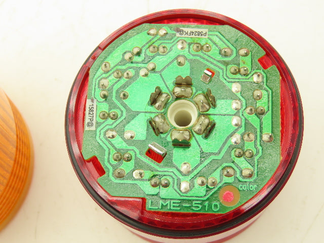 PatLite LMS-_02 Signal Lamp Light Stack Tower Red Orange Green 24V AC/DC