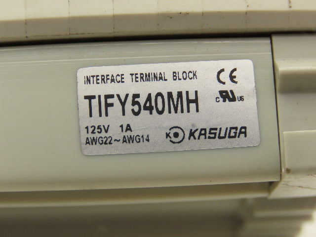 Kasuga TIFY540MH 40-Pin Interface Terminal Connector Block 22-14 AWG Lot of 6