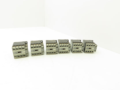 Fuji Electric SJ-0G Magnetic Contactor 24VDC Coil 1NO 3PH 240VAC 3HP Lot of 6