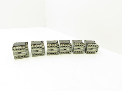Fuji Electric SJ-0G Magnetic Contactor 24VDC Coil 1NO 3PH 240VAC 3HP Lot of 6