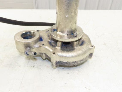 Graymills Superflo Agitator 1.5" Vertical Immersion Pump 2Hp 460V 3PH CM7037T
