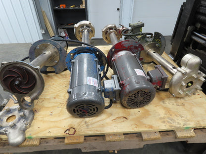 Graymills Superflo Agitator 1.5" Vertical Immersion Pump 2Hp 460V 3PH CM7037T