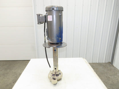 Graymills Superflo Agitator 1.5" Vertical Immersion Pump 2Hp 460V 3PH CEM7037T