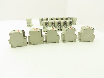 Fuji Electric Circuit Breakers AC/DC | 1/3/5/10/15A | 2-Pole | Lot of 19