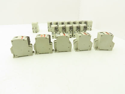Fuji Electric Circuit Breakers AC/DC | 1/3/5/10/15A | 2-Pole | Lot of 19