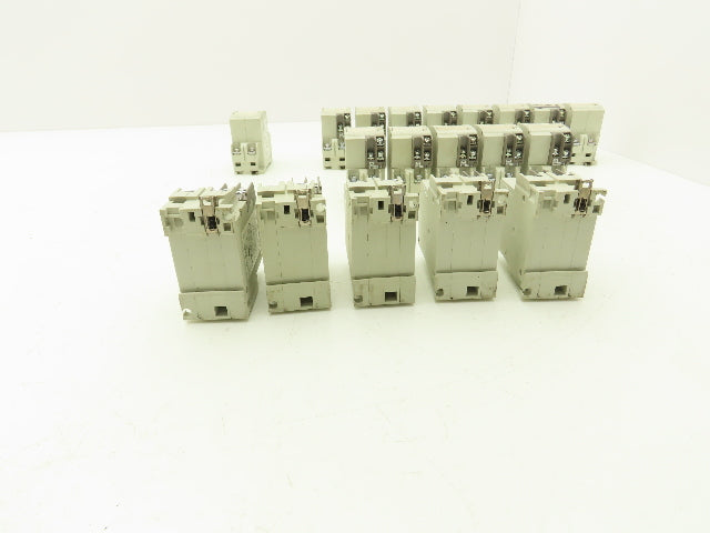 Fuji Electric Circuit Breakers AC/DC | 1/3/5/10/15A | 2-Pole | Lot of 19