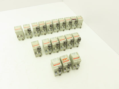 Fuji Electric Circuit Breakers AC/DC | 1/3/5/10/15A | 2-Pole | Lot of 19