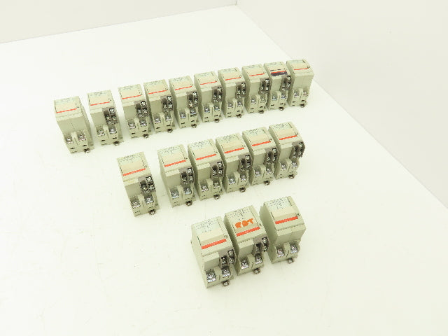 Fuji Electric Circuit Breakers AC/DC | 1/3/5/10/15A | 2-Pole | Lot of 19