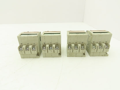 Fuji Electric CP33FM/15W CP33FS/20W AC Circuit Breakers 15/20A 3-Pole Lot of 4