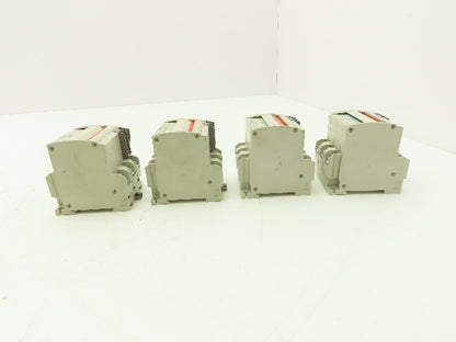 Fuji Electric CP33FM/15W CP33FS/20W AC Circuit Breakers 15/20A 3-Pole Lot of 4