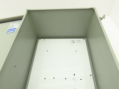 Wiegmann B141208CH Electrical Enclosure 14x12x8" Wall Mount Control Panel