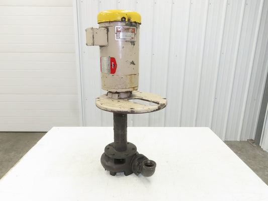 Gusher 11023A-XL Vertical Immersion Coolant Pump 2Hp 460V 3PH 1.5" NPT