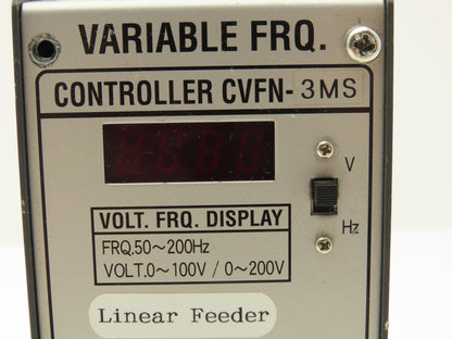 Osaka Seiko CVFN-3MS Variable Frequency Drive VFD 110/220VAC 2A 50-200Hz Output