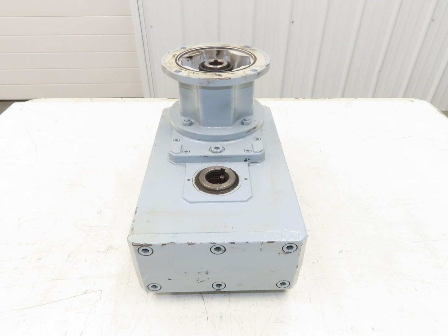 Stober F302AG0280MR160/140 Offset Helical Reducer 28.2:1 Gearbox Hollow Shaft