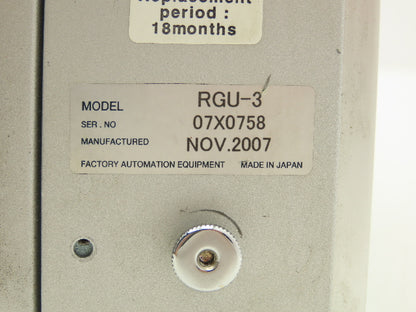 Yamaha RCX142 RGU-3 Robot Controller Factory Automation Equipment 230VAC