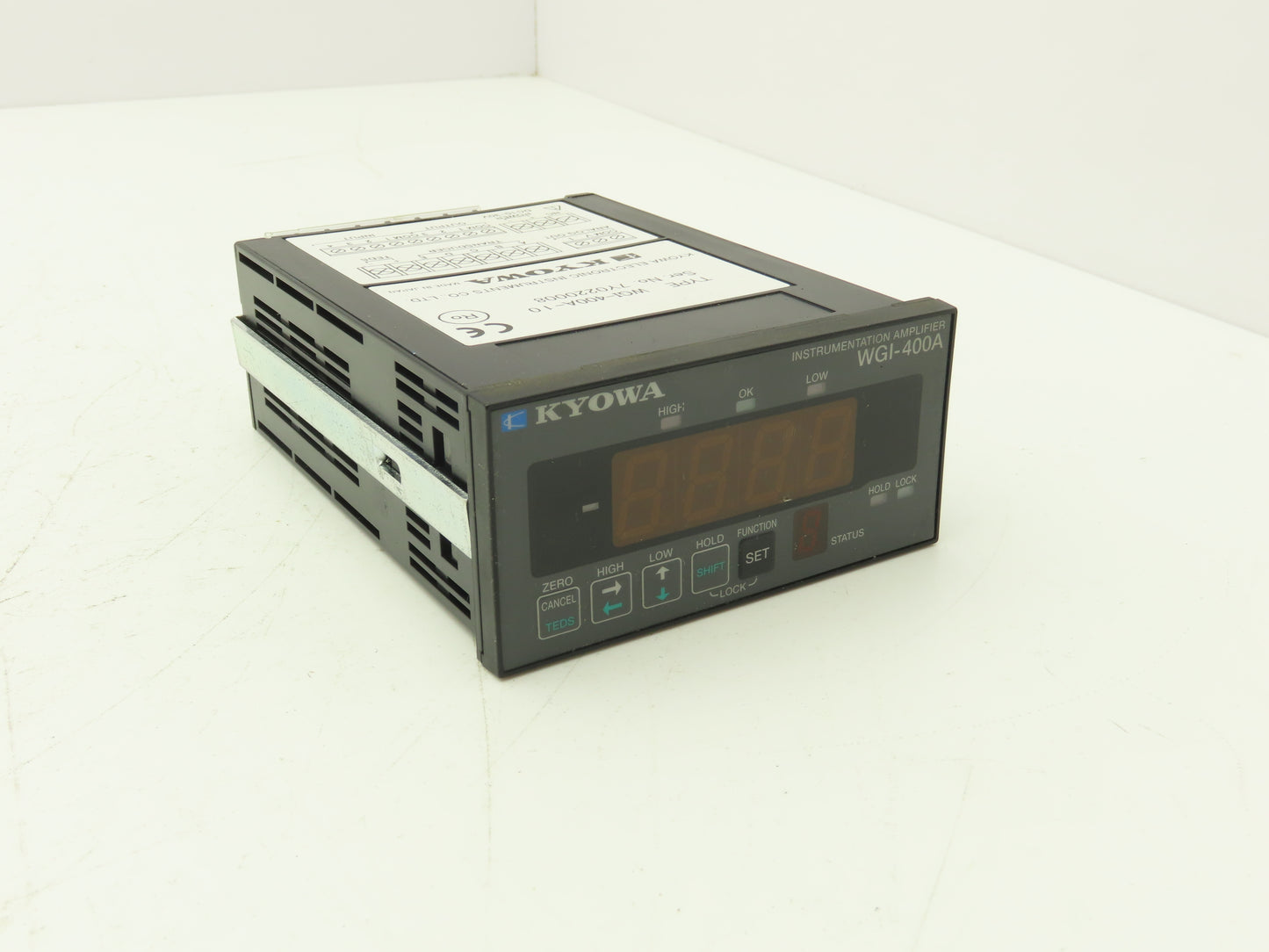 Kyowa WGI-400A-10 Instrumentation Amplifier Display Control Panel With Brackets