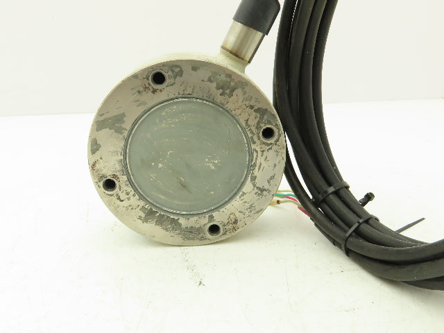 Kyowa LCK-A-200KN Thin Compression Load Cell 200 Kilo-Newtons 1-10V With Cable