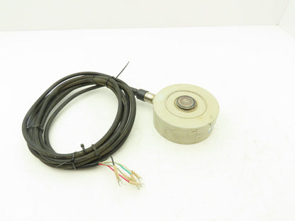 Kyowa LCK-A-200KN Thin Compression Load Cell 200 Kilo-Newtons 1-10V With Cable