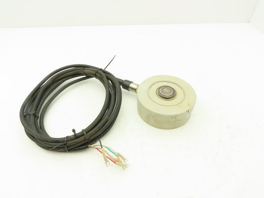 Kyowa LCK-A-200KN Thin Compression Load Cell 200 Kilo-Newtons 1-10V With Cable