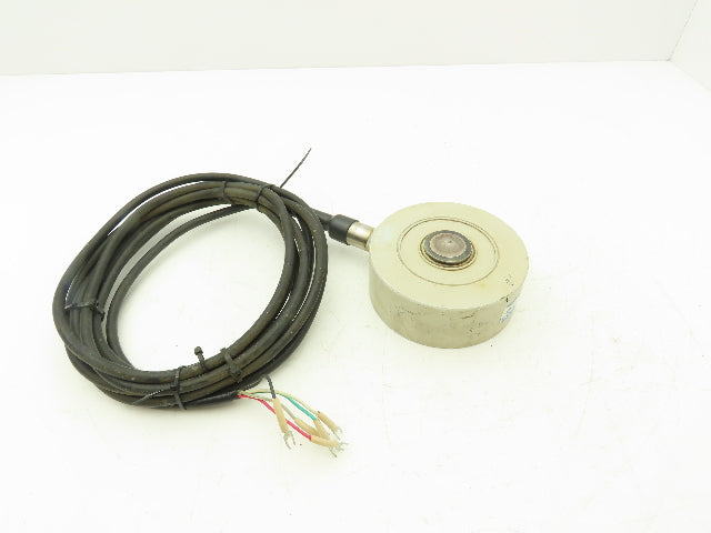 Kyowa LCK-A-200KN Thin Compression Load Cell 200 Kilo-Newtons 1-10V With Cable