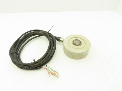 Kyowa LCK-A-200KN Thin Compression Load Cell 200 Kilo-Newtons 1-10V With Cable