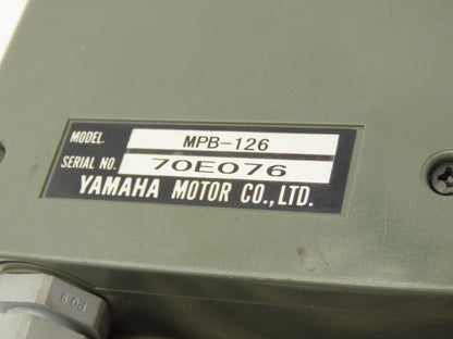 Yamaha MPB-126 Robot Teach Pendant Display Controller Panel Keyboard