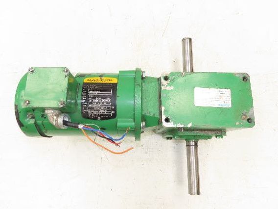 Morse Baldor 262Q56LR60 Dual Shaft Gearmotor 60:1 Ratio 29RPM .75Hp 230/460V 56C