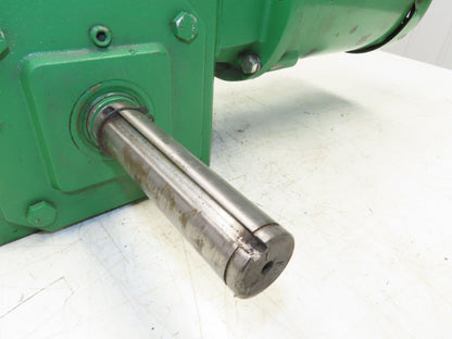 Morse Baldor 262Q56LR60 Dual Shaft Gearmotor 60:1 Ratio 29RPM .75Hp 230/460V 56C