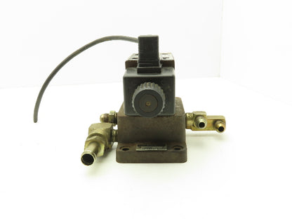Bosch 081WV10P1V1012WS115/60 D51 Directional Solenoid Valve 115V D02K Manifold