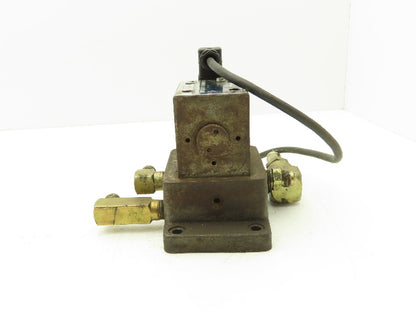 Bosch 081WV10P1V1012WS115/60 D51 Directional Solenoid Valve 115V D02K Manifold