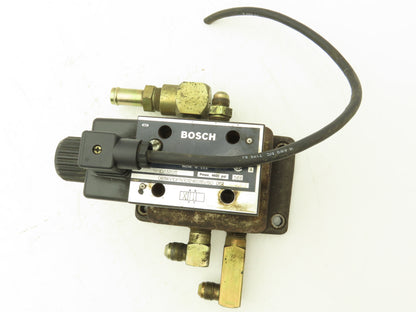 Bosch 081WV10P1V1012WS115/60 D51 Directional Solenoid Valve 115V D02K Manifold
