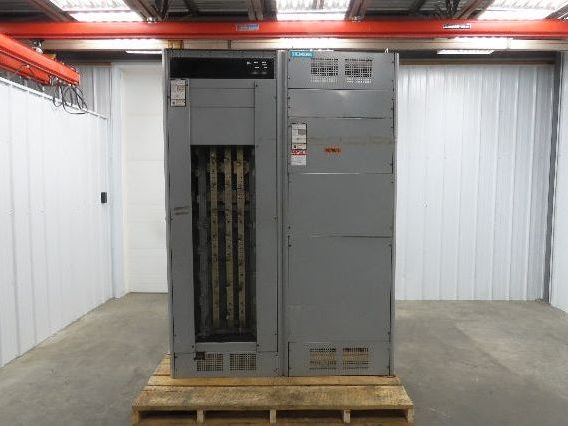 Siemens SB1 Switchboard Load Center 1200A 277/480V 3 Phase 4 Wire 2 Section