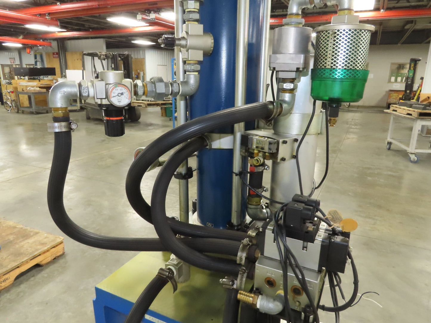 Hirotaka PCH-24-1015-V3-G Pneumatic Press 24 Ton 100mm Stroke 15mm High Thrust