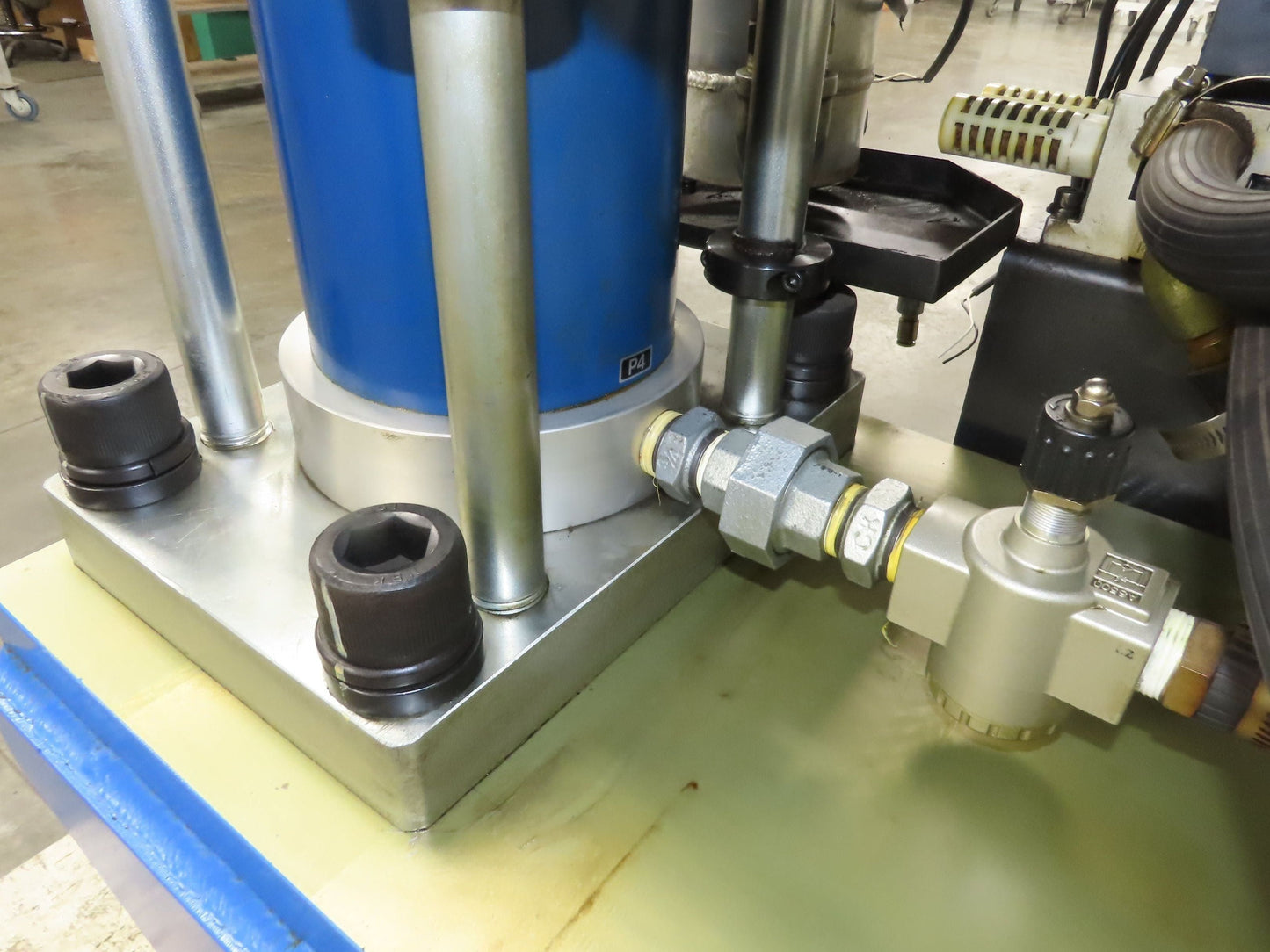 Hirotaka PCH-24-1015-V3-G Pneumatic Press 24 Ton 100mm Stroke 15mm High Thrust