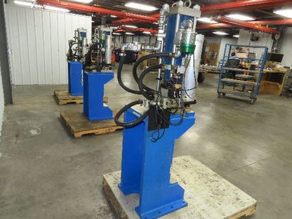 Hirotaka PCH-24-1015-V3-G Pneumatic Press 24 Ton 100mm Stroke 15mm High Thrust