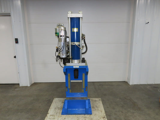Hirotaka PCH-24-1015-V3-G Pneumatic Press 24 Ton 100mm Stroke 15mm High Thrust