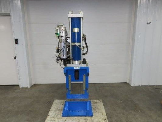 Hirotaka PCH-24-1015-V3-G Pneumatic Press 24 Ton 100mm Stroke 15mm High Thrust
